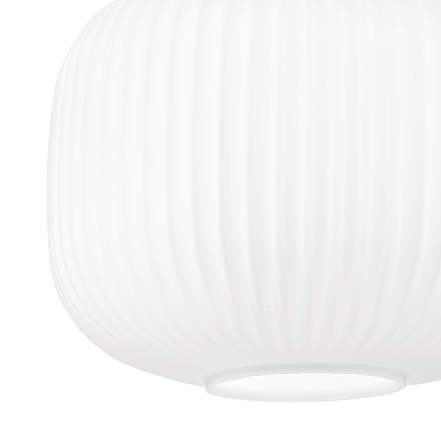 Laelamp HARMA WOOD 1xE27/15W/230V tamm/valge, Ø 25 cm
