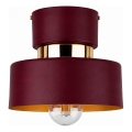 Laelamp IGNIA 1xE27/60W/230V bordoo/kuldne