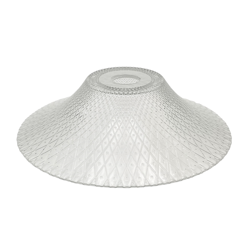 Laelamp JULL WOOD 1xE27/15W/230V tamm/läbipaistev Ø 34 cm