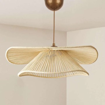 Laelamp kaabliga DUVELA 1xE27/40W/230V beež