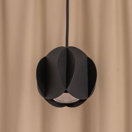 Laelamp kaabliga GAMBIT 1xGU10/10W/230V must