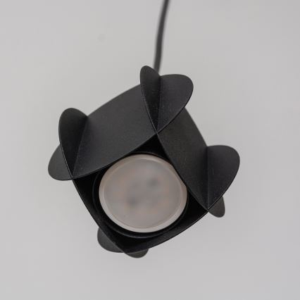 Laelamp kaabliga GAMBIT 1xGU10/10W/230V must