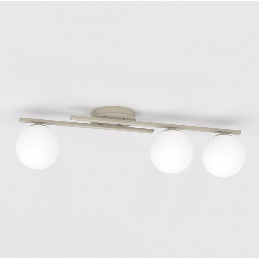Laelamp KAIRO 3xE14/10W/230V beež