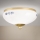 laelamp LANDHAUS 1xE27/60W/230V läbimõõt 21 cm messing/valge/sinine