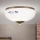 Laelamp LANDHAUS 1xE27/60W/230V Ø 21 cm pronks/valge/sinine