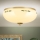 Laelamp LANDHAUS 3xE27/60W/230V läbimõõt 35 cm messing/beež/roheline