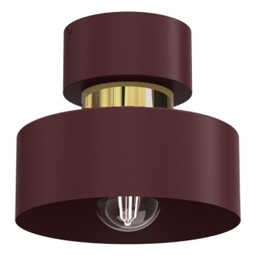 Laelamp MARTI 1xE27/15W/230V, läbimõõt 20,5 cm, burgundipunane/kuldne