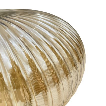 Laelamp MILOU WOOD 1xE27/15W/230V tamm/suitsune beež läbimõõt 29 cm