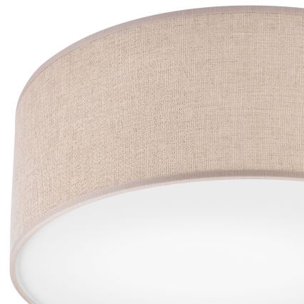 Laelamp MONTE 1xE27/60W/230V läbimõõt 35 cm pruun