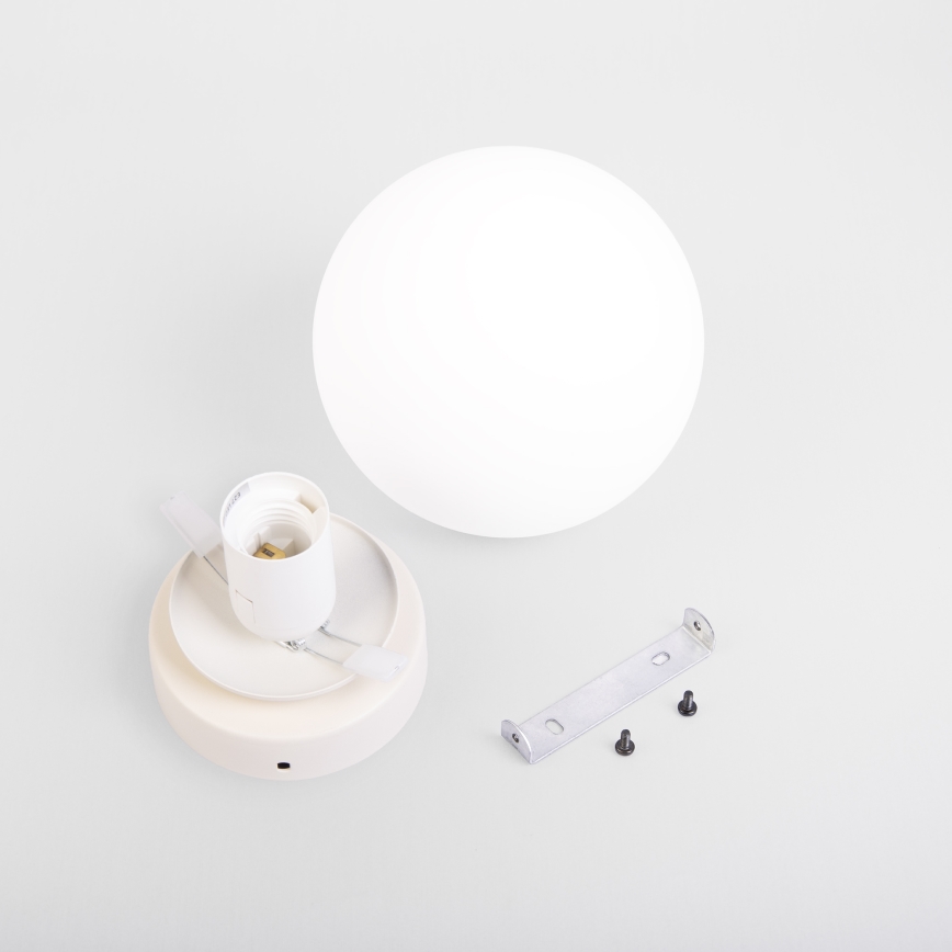 Laelamp MOONLIGHT 1xE27/15W/230V, läbimõõt 16 cm, kreemivärvi