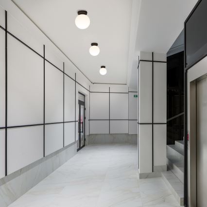 Laelamp MOONLIGHT 1xE27/15W/230V, läbimõõt 16 cm, must