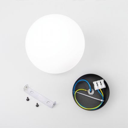 Laelamp MOONLIGHT 1xE27/15W/230V, läbimõõt 16 cm, must