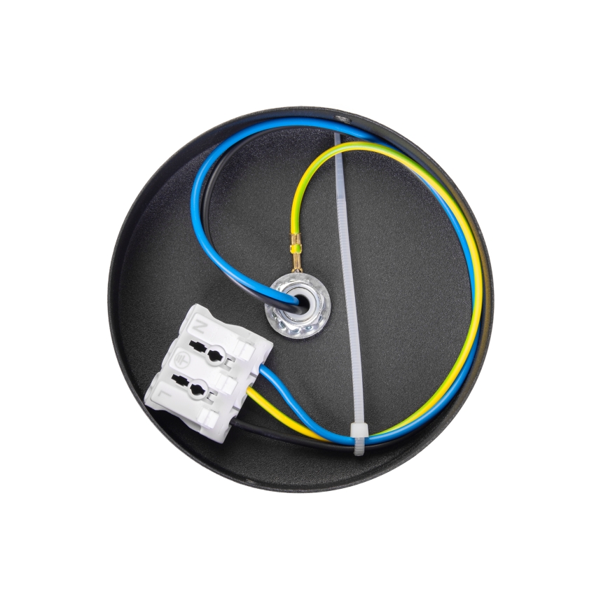 Laelamp MOONLIGHT 1xE27/15W/230V, läbimõõt 16 cm, must