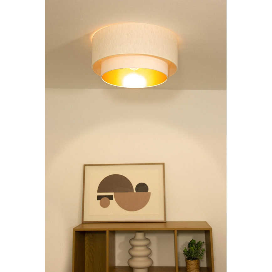 Laelamp NATIA 1xE27/60W/230V, läbimõõt 45 cm, valge