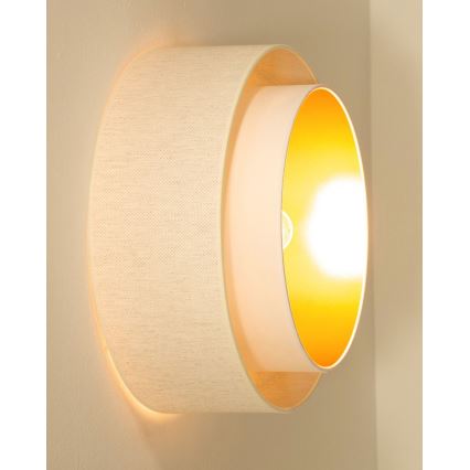 Laelamp NATIA 1xE27/60W/230V, läbimõõt 45 cm, valge