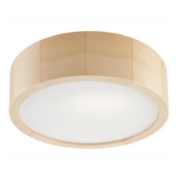 Laelamp NATURAL 1xE27/60W/230V, läbimõõt 27,5 cm, männipuit