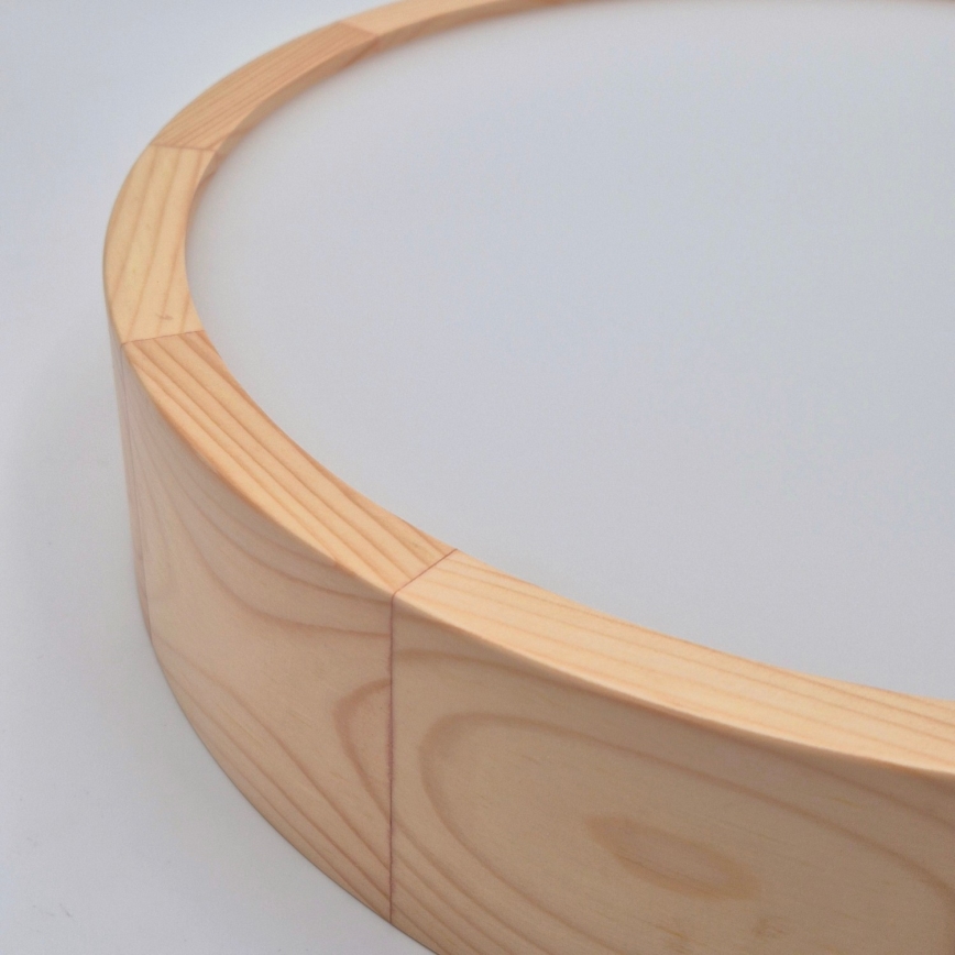 Laelamp NATURAL 2xE27/60W/230V, läbimõõt 37,5 cm, männipuit