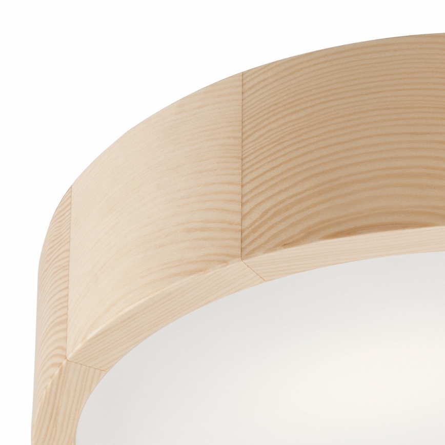 Laelamp NATURAL 2xE27/60W/230V, läbimõõt 37,5 cm, männipuit