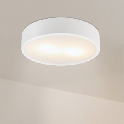 Laelamp NATURAL 3xE27/15W/230V, läbimõõt 37,5 cm, mänd/valge