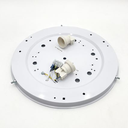 Laelamp NATURAL 3xE27/15W/230V, läbimõõt 37,5 cm, mänd/valge