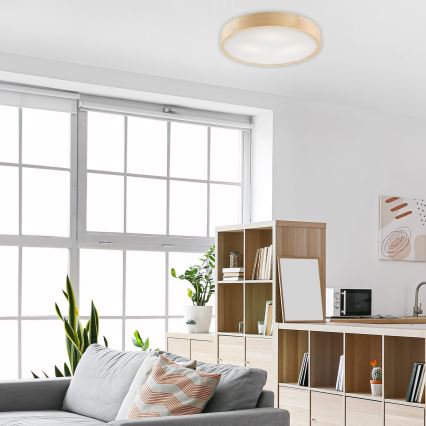 Laelamp NATURAL 3xE27/60W/230V, läbimõõt 47,5 cm, männipuit