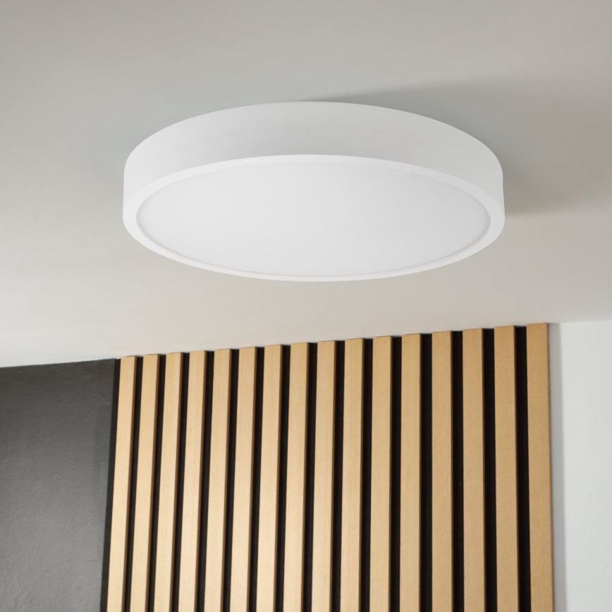 Laelamp NATURAL 5xE27/15W/230V, läbimõõt 47,5 cm, männipuit/valge