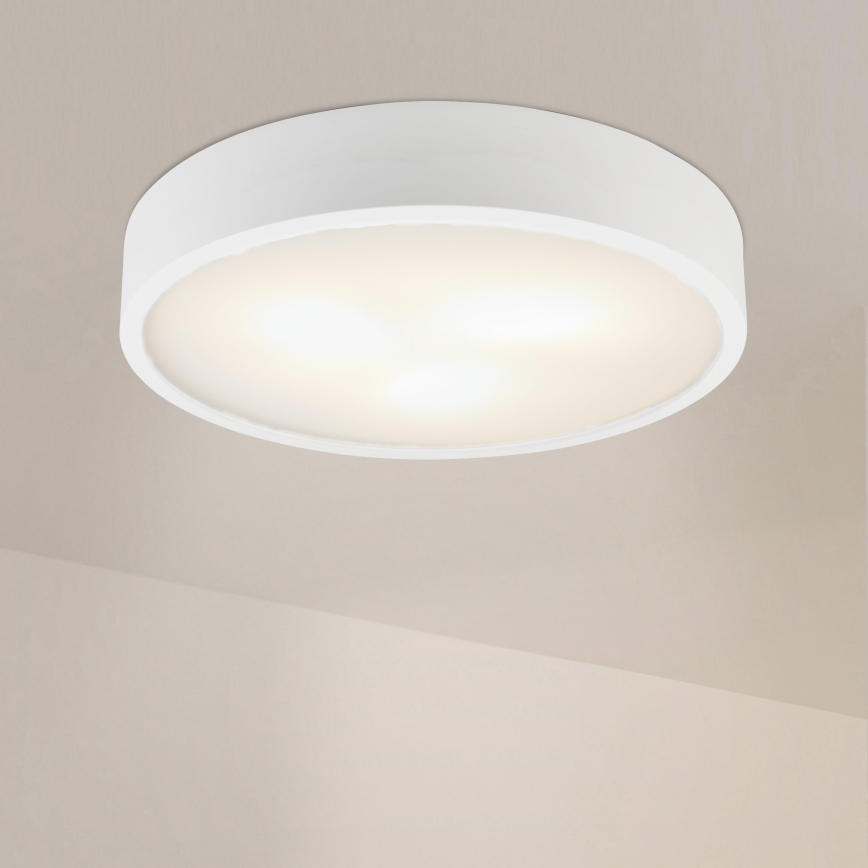 Laelamp NATURAL 5xE27/15W/230V, läbimõõt 47,5 cm, männipuit/valge