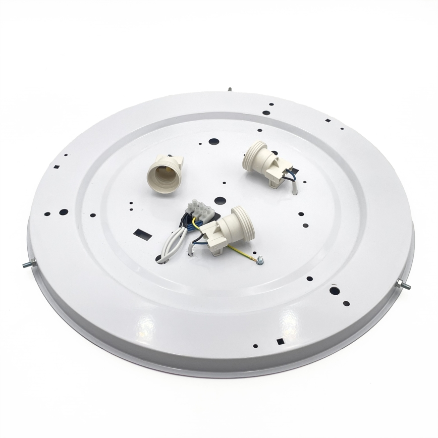 Laelamp NATURAL 5xE27/15W/230V, läbimõõt 47,5 cm, männipuit/valge