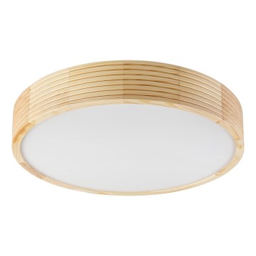 Laelamp NATURAL MODERN 3xE27/15W/230V, läbimõõt 47,5 cm, männipuit