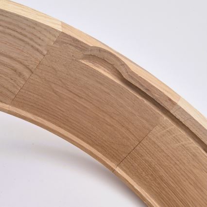 Vannitoa laelamp OAK, 2 x E27 / 15 W / 230 V, IP54, tamm, läbimõõt 27 cm — stiilne, niiskuskindel ja vastupidav