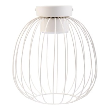 Laelamp OVELLA 1xGX53/10W/230V Ø 25 cm kreemvalge