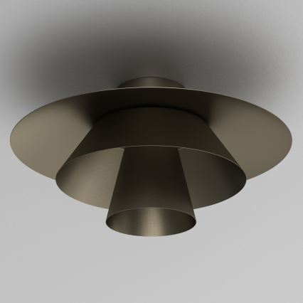 Laelamp PLATO 1xE27/15W/230V, läbimõõt 32 cm, antratsiit