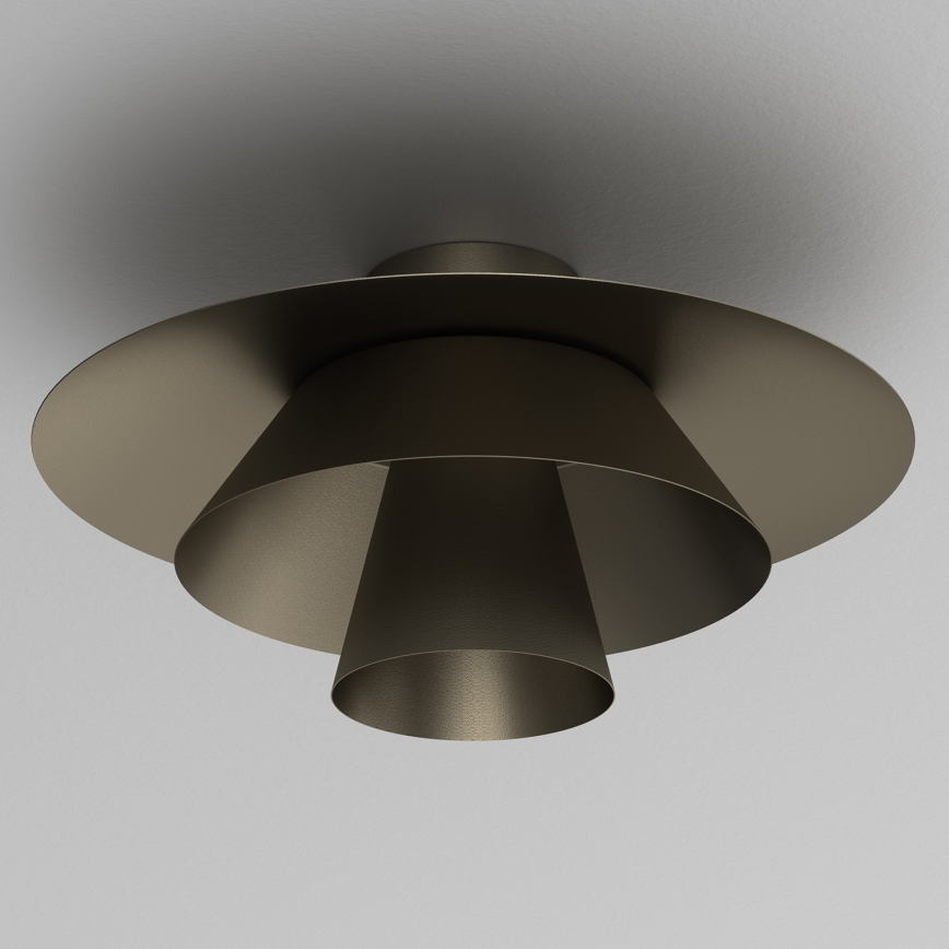Laelamp PLATO 1xE27/15W/230V, läbimõõt 32 cm, antratsiit