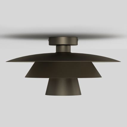 Laelamp PLATO 1xE27/15W/230V, läbimõõt 32 cm, antratsiit