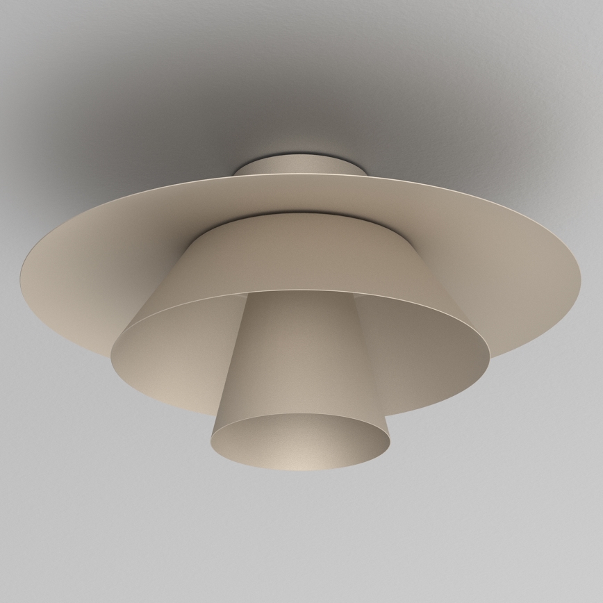 Laelamp PLATO 1xE27/15W/230V läbimõõt 32 cm beež