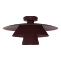 Laelamp PLATO 1xE27/15W/230V, läbimõõt 32 cm, bordoopunane
