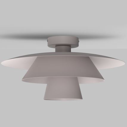 Laelamp PLATO 1xE27/15W/230V läbimõõt 32 cm kreemjas