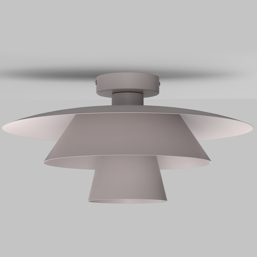 Laelamp PLATO 1xE27/15W/230V läbimõõt 32 cm kreemjas