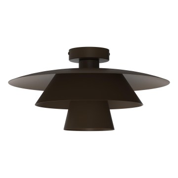 Laelamp PLATO 1xE27/15W/230V, läbimõõt 32 cm, pruun