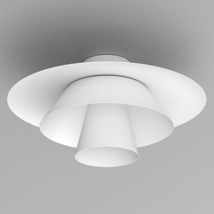 Laelamp PLATO 1xE27/15W/230V, läbimõõt 32 cm, valge