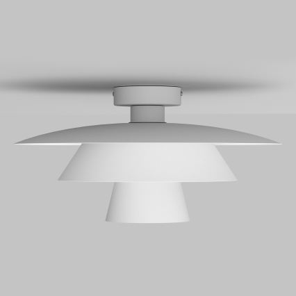 Laelamp PLATO 1xE27/15W/230V, läbimõõt 32 cm, valge