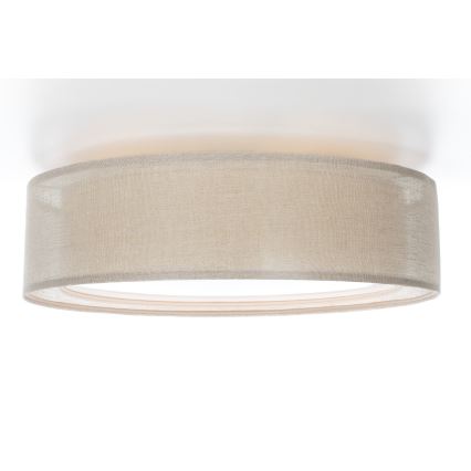 Laelamp PURO 2xE27/40W/230V, läbimõõt 50 cm, beež