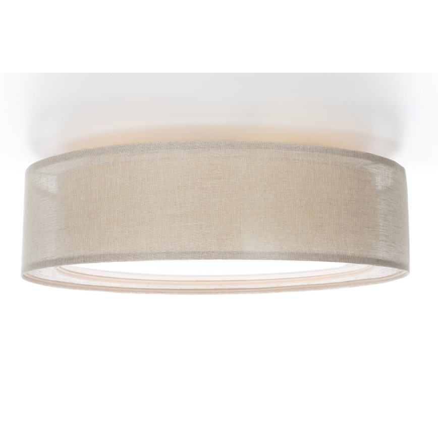 Laelamp PURO 2xE27/40W/230V, läbimõõt 50 cm, beež