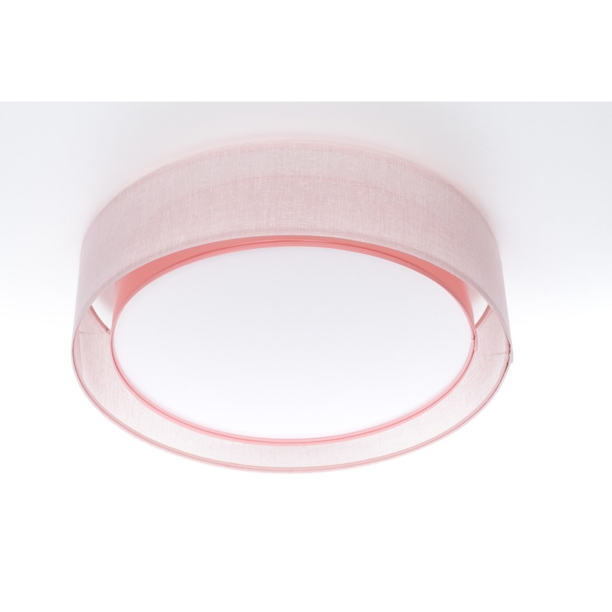 Laelamp PURO 2xE27/40W/230V, läbimõõt 50 cm, roosa