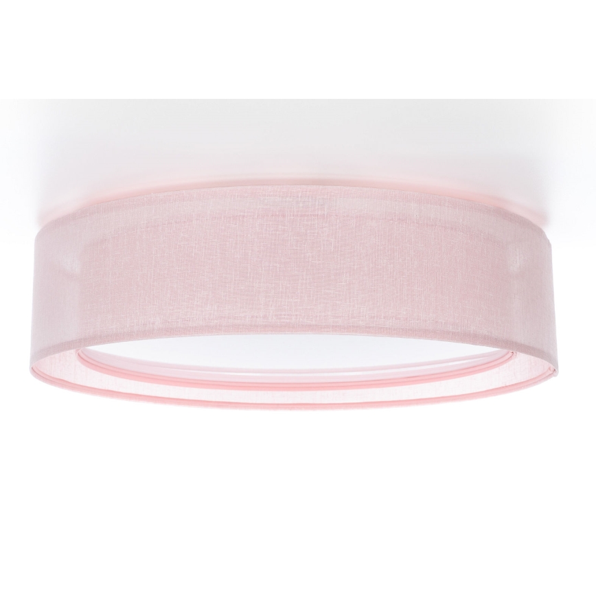 Laelamp PURO 2xE27/40W/230V, läbimõõt 50 cm, roosa