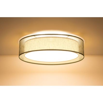 Laelamp PURO 2xE27/40W/230V, läbimõõt 60 cm, roheline