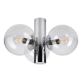 Laelamp SFERIO 3xE14/5W/230V läikiv kroom/läbipaistev