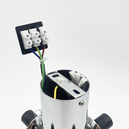 Laelamp SFERIO 4xE14/5W/230V läikiv kroom/selge