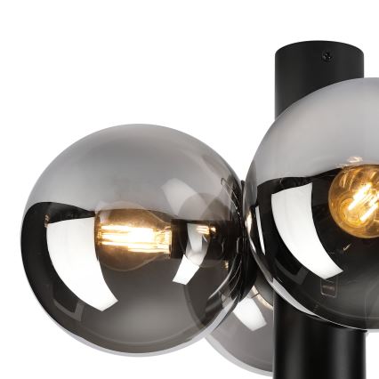 Laelamp SFERIO 4xE14/5W/230V must/suitsune must
