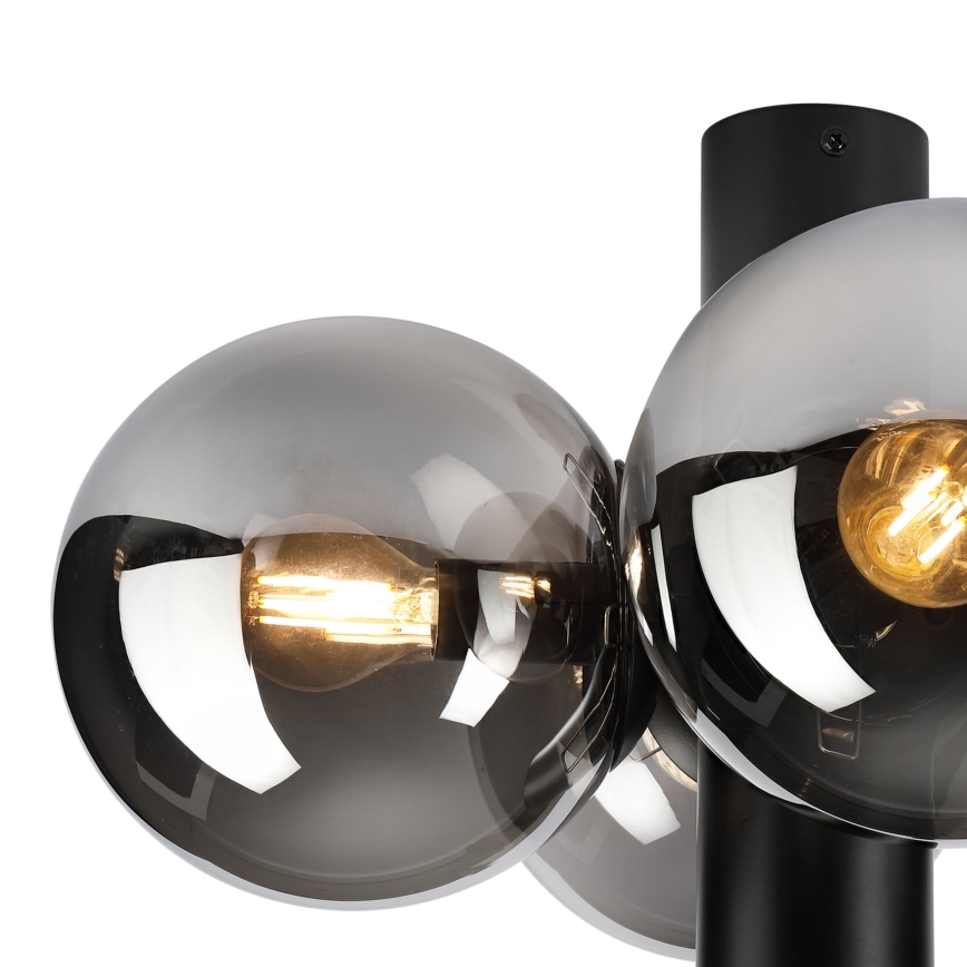 Laelamp SFERIO 4xE14/5W/230V must/suitsune must